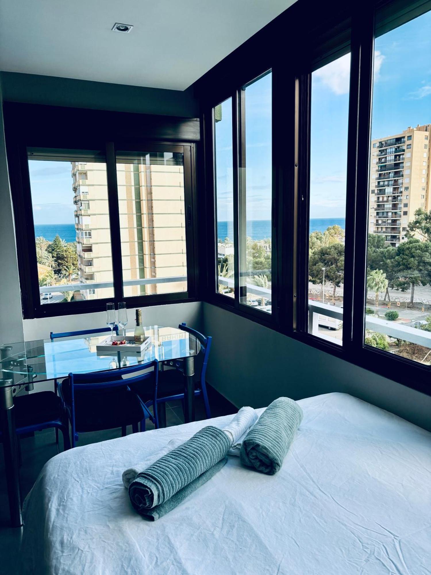 Apartamento En Aguadulce Playa Con Vistas Al Mar Y Piscina Exteriör bild